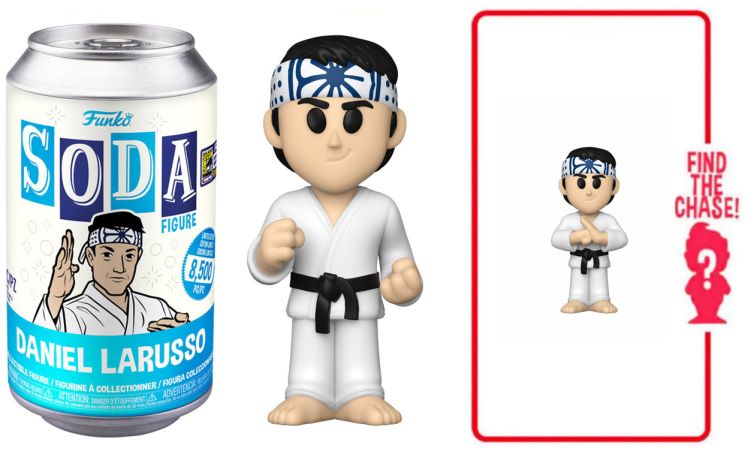 Figurine Funko Soda Karaté Kid Daniel Larusso (Canette Bleue)