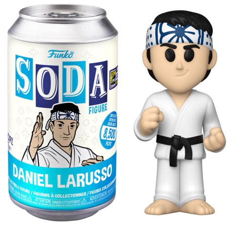 Figurine Funko Soda Karaté Kid Daniel Larusso (Canette Bleue)