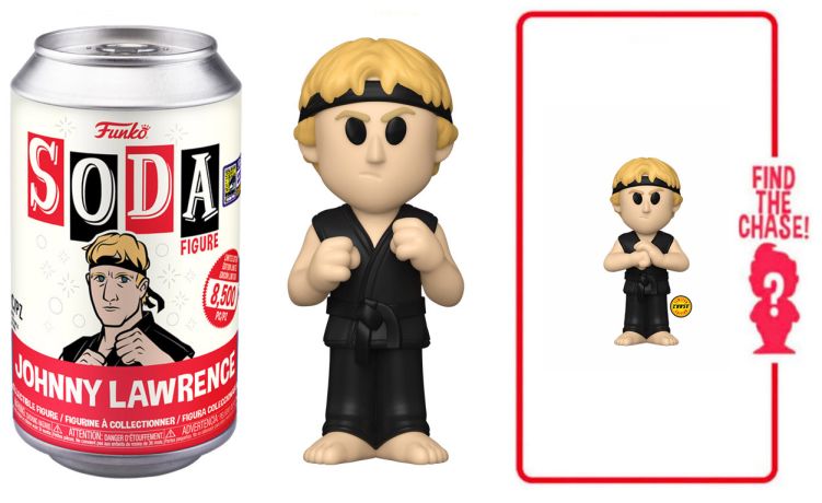 Figurine Funko Soda Karaté Kid Johnny Lawrence (Canette Rouge)