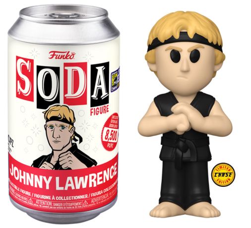 Figurine Funko Soda Karaté Kid Johnny Lawrence (Canette Rouge) [Chase]