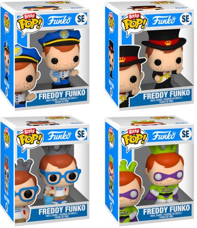 Figurine Funko Pop Freddy Funko FunkoVille - Bitty Pop