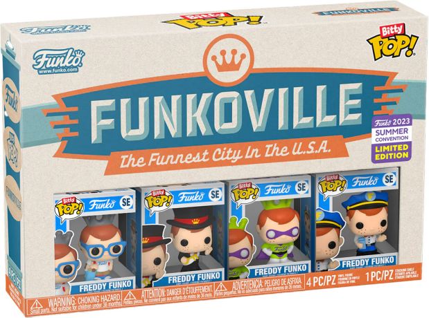 Figurine Funko Pop Freddy Funko FunkoVille - Bitty Pop