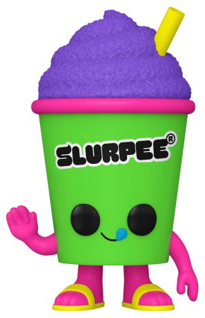 Figurine Funko Pop Icônes de Pub #194 Slurpee (Gobelet Vert) - Black Light