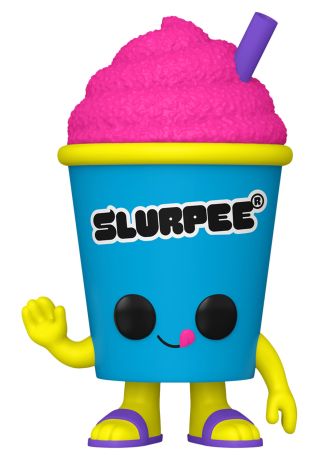 Figurine Funko Pop Icônes de Pub #193 Slurpee (Gobelet Bleu) - Black Light