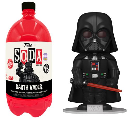 Figurine Funko Soda Star Wars Divers Dark Vador (Bouteille Rouge)