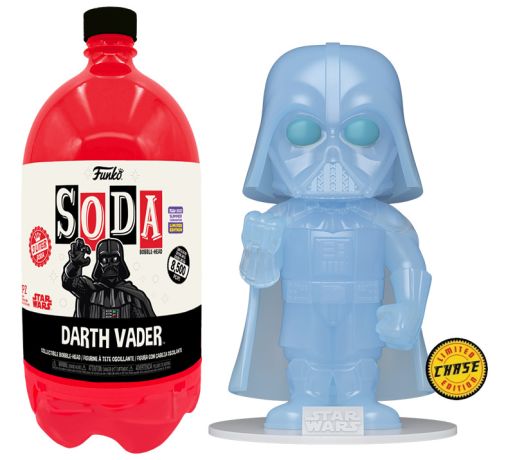 Figurine Funko Soda Star Wars Divers Dark Vador (Bouteille Rouge) [Chase]