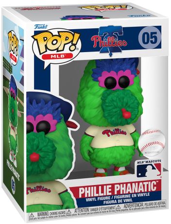 Figurine Funko Pop MLB : Ligue Majeure de Baseball #05 Phillie Phanatic