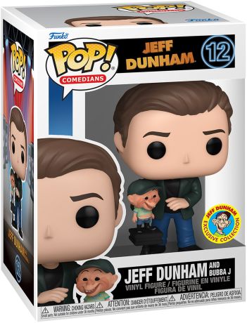 Figurine Funko Pop Célébrités #12 Jeff Dunham et Bubba J