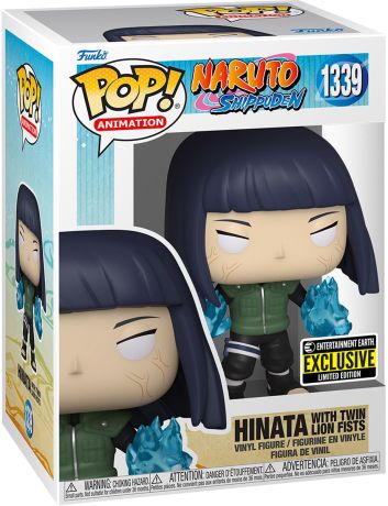 Figurine Funko Pop Naruto #1339 Hinata avec Paumes Jumelles des Lions Agile