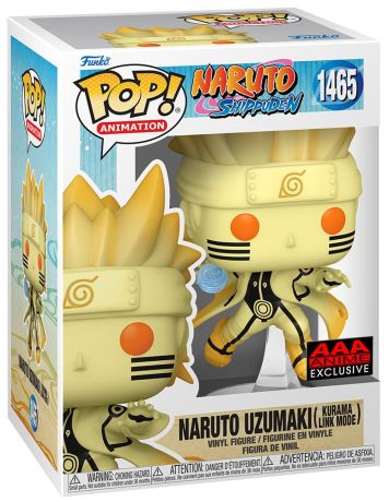 Figurine Funko Pop Naruto #1465 Naruto Uzumaki (Kurama Link Mode)