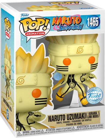 Figurine Funko Pop Naruto #1465 Naruto Uzumaki (Kurama Link Mode)