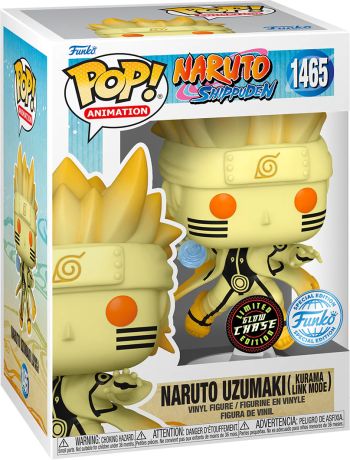 Figurine Funko Pop Naruto #1465 Naruto Uzumaki (Kurama Link Mode) [Chase]