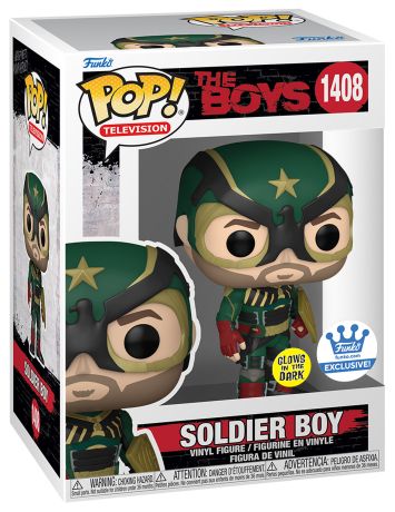 Figurine Funko Pop The Boys #1408 Soldier Boy - Glow in the Dark
