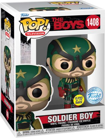 Figurine Funko Pop The Boys #1408 Soldier Boy - Glow in the Dark