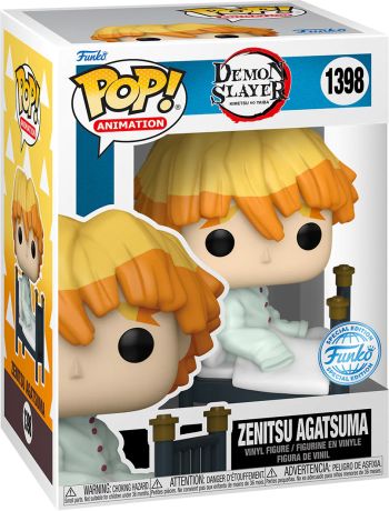 Figurine Funko Pop Demon Slayer #1398 Zenitsu Agatsuma (Récupération)