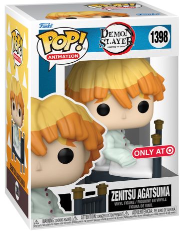 Figurine Funko Pop Demon Slayer #1398 Zenitsu Agatsuma (Récupération)