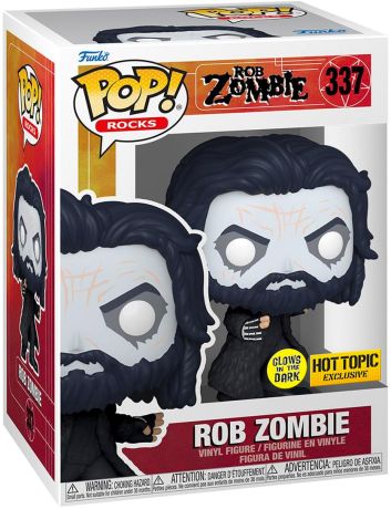 Figurine Funko Pop Rob Zombie #337 Rob Zombie (Dragula) - Glow in the Dark