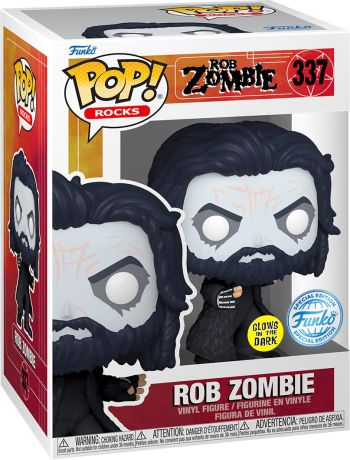 Figurine Funko Pop Rob Zombie #337 Rob Zombie (Dragula) - Glow in the Dark