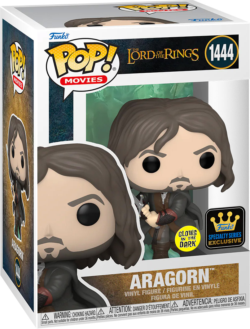 Figurine Seigneur des Anneaux - 2-Pack Arwen Aragorn Pop 10cm - Funko