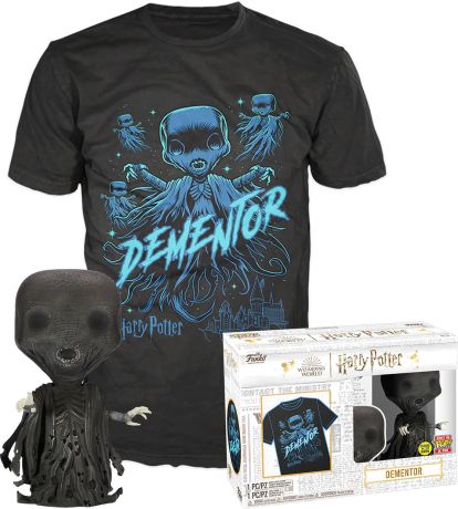 Figurine Funko Pop Harry Potter #161 Détraqueur (Glow in the Dark) - T-shirt