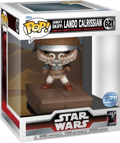 Figurine Funko Pop Star Wars 6 : Le Retour du Jedi #621 Jabba's Skiff : Lando Calrissian
