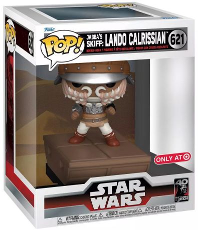 Figurine Funko Pop Star Wars 6 : Le Retour du Jedi #621 Jabba's Skiff : Lando Calrissian