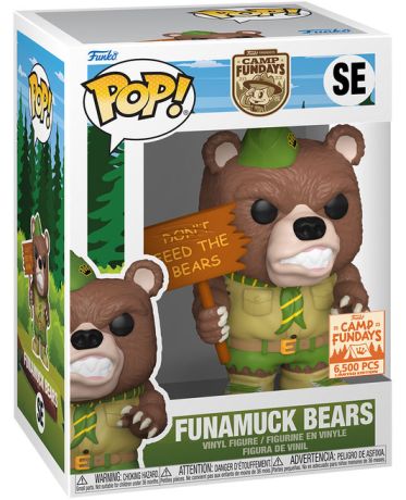 Figurine Funko Pop Fantastik Plastik Funamuck Bears (Camp Fundays)