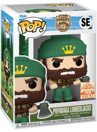 Figurine Funko Pop Fantastik Plastik Popawaka Lumberjacks (Camp Fundays)