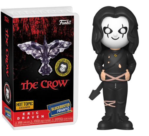 Figurine Funko Blockbuster Rewind The Crow Eric Draven