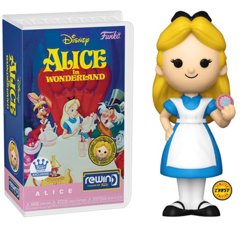 Figurine Funko Blockbuster Rewind Alice au Pays des Merveilles [Disney] Alice [Chase]