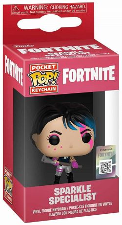 Figurine Funko Pop Fortnite Sparkle Specialist - Porte-clés