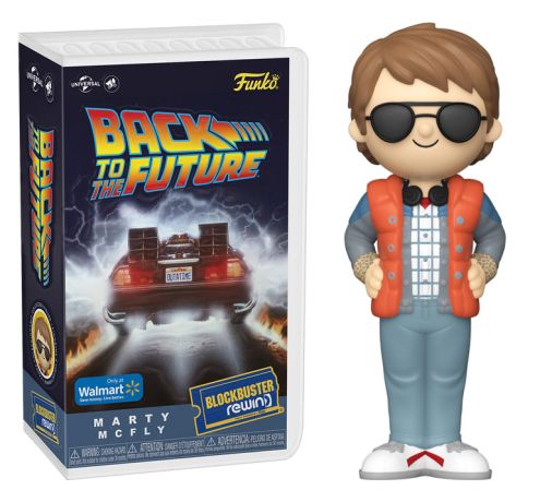 Figurine Funko Blockbuster Rewind Retour vers le Futur Marty McFly