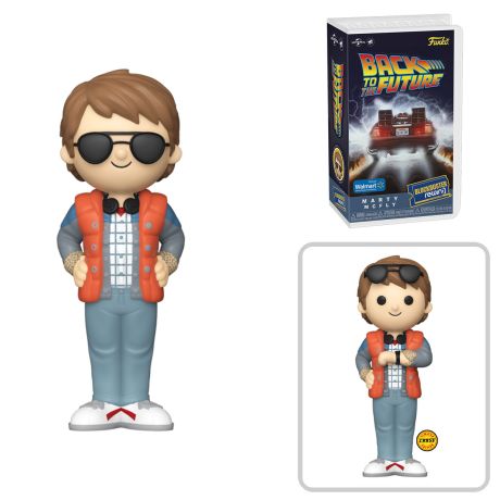 Figurine Funko Pop! Film Retour vers le futur Marty McFly avec Delo