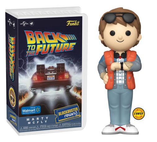 Figurine Funko Blockbuster Rewind Retour vers le Futur Marty McFly [Chase]