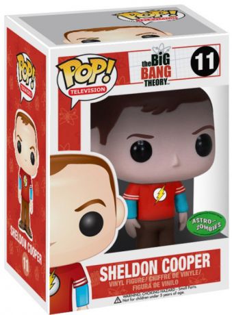 Figurine Funko Pop The Big Bang Theory #11 Sheldon Cooper - Tshirt Flash