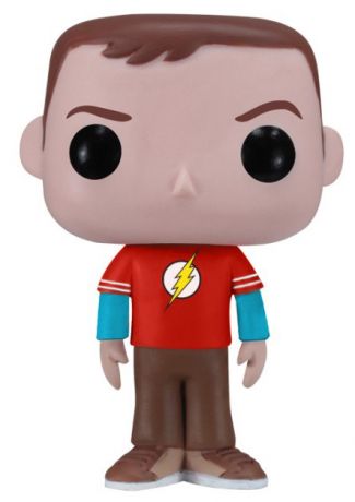 Figurine Funko Pop The Big Bang Theory #11 Sheldon Cooper - Tshirt Flash
