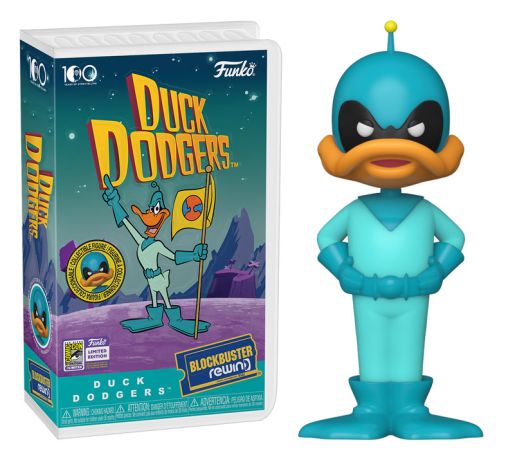 Figurine Funko Blockbuster Rewind Looney Tunes Duck Dodgers