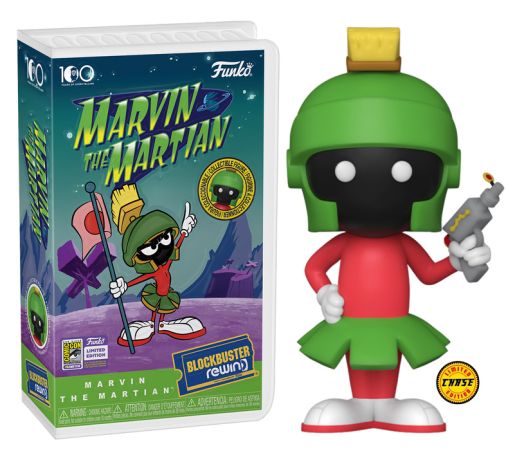 Figurine Funko Blockbuster Rewind Looney Tunes Marvin le Martien [Chase]