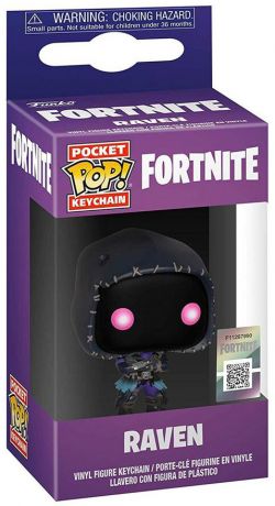 Figurine Funko Pop Fortnite Raven - Porte-clés