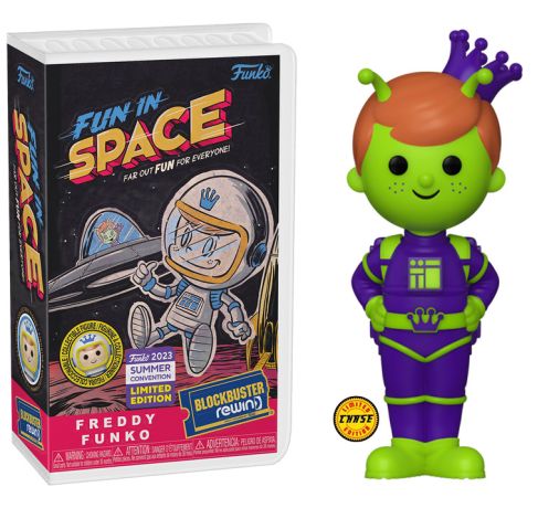 Figurine Funko Blockbuster Rewind Freddy Funko Freddy Funko (Alien) [Chase]