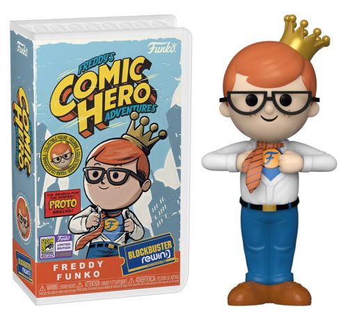 Figurine Funko Blockbuster Rewind Freddy Funko Freddy Funko (Déguisé Super-héros)