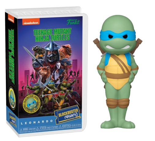 Figurine Funko Blockbuster Rewind Tortues Ninja Leonardo