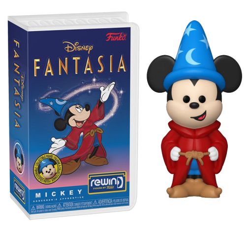 Figurine Funko Blockbuster Rewind Fantasia [Disney] L'Apprenti sorcier Mickey Mouse