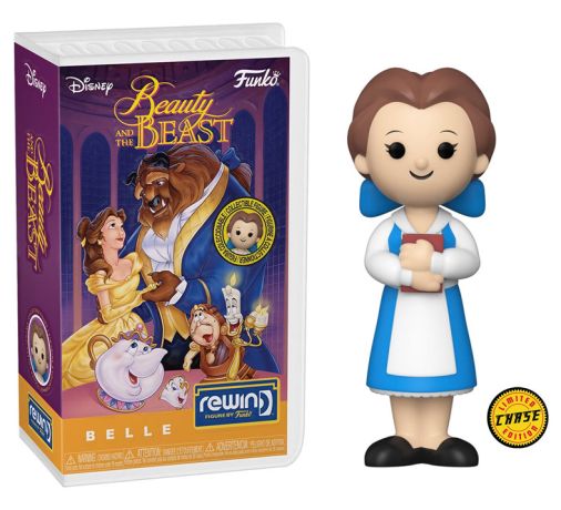 Figurine Funko Blockbuster Rewind La Belle et la Bête [Disney] Belle [Chase]