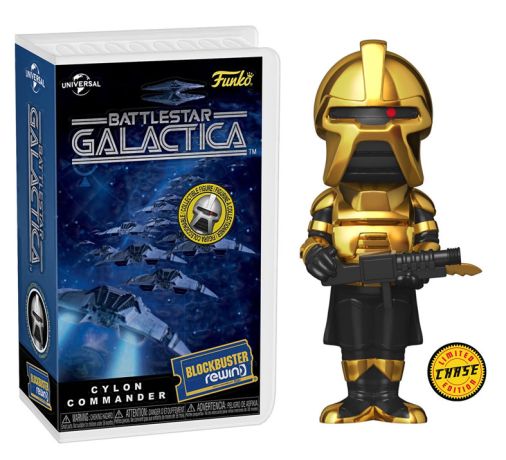Figurine Funko Blockbuster Rewind Battlestar Galactica Cylon Centurion [Chase]