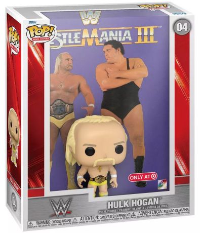 Figurine Funko Pop WWE #04 Hulk Hogan - Magazine Cover