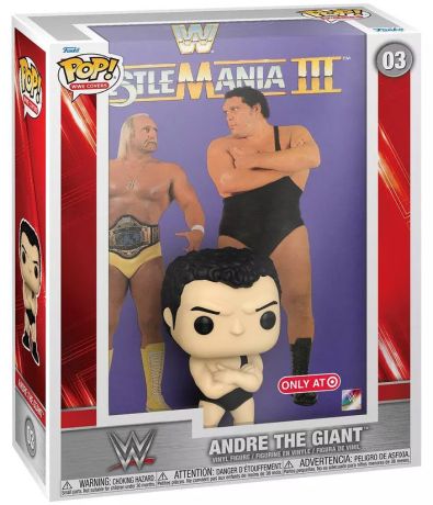 Figurine Funko Pop WWE Andre Le Géant - Magazine Cover