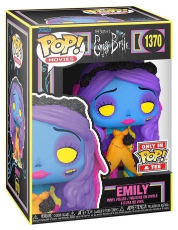 Figurine Funko Pop Les Noces funèbres #1370 Emily - Black Light