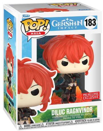 Figurine Funko Pop Genshin Impact #183 Diluc Ragnvindr