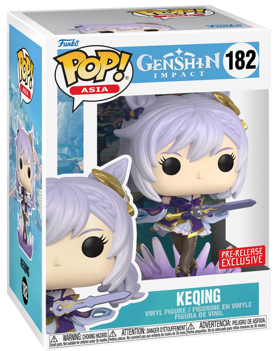 Figurine Genshin Impact Keqing 24 Cm - Statue PVC Collection 2022 - Sans Marque
